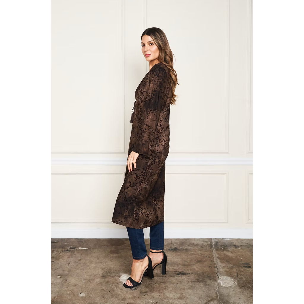 Paparazzi by Biz Paparazzi Flocked Ity Kimono
