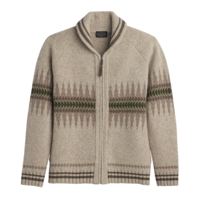 Pendleton Sawtooth Buck Zip Sweater