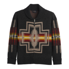 Pendleton Pendleton Harding Zip Lambswool Cardigan