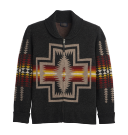 Pendleton Harding Zip Lambswool Cardigan