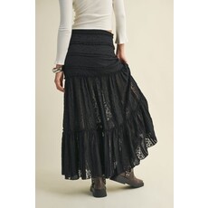 Mustard Seed Mustard Seed Tiered Lace Skirt