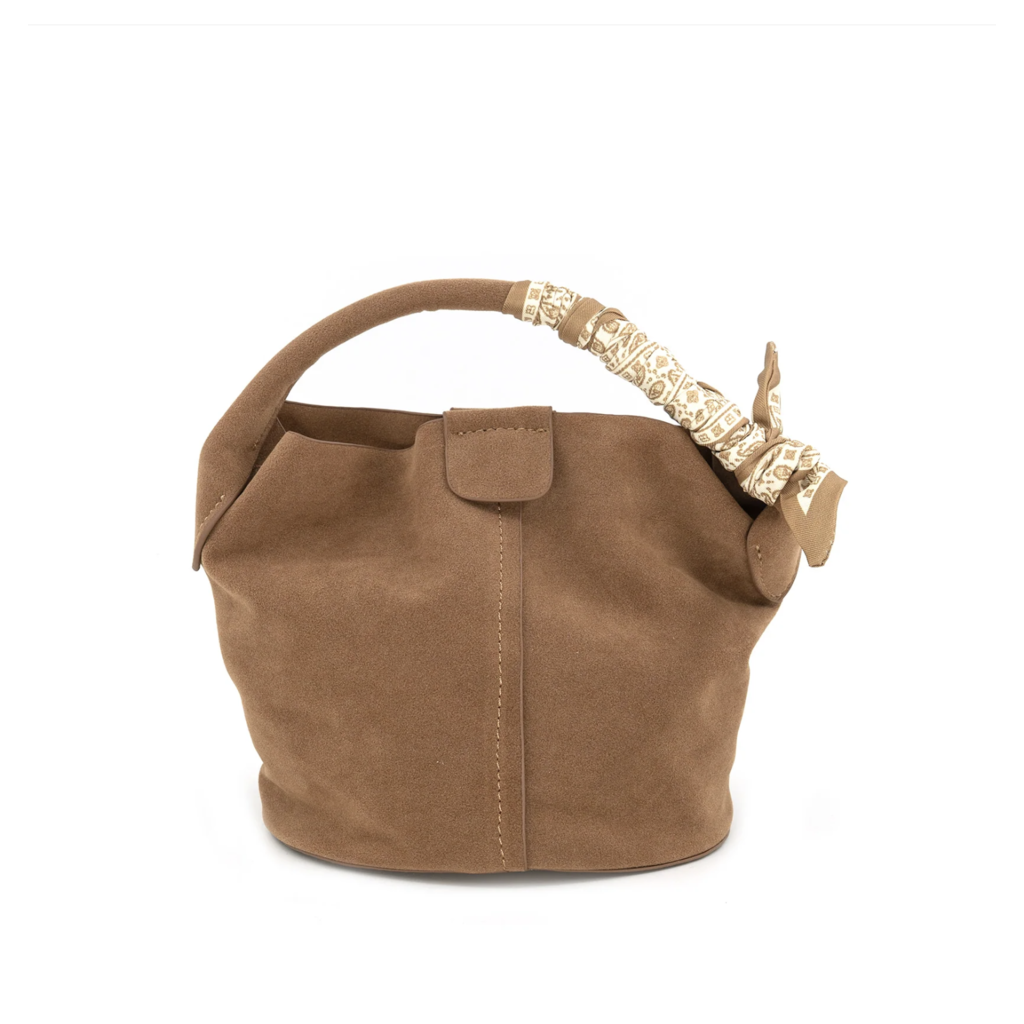 BC Bags BC Bags Small Suede Bucket Bag