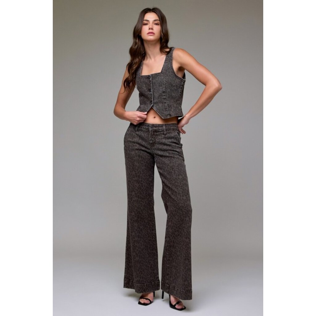Hidden Hidden Happi Comfort Flare Trouser Pant