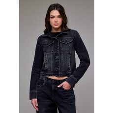 Hidden Hidden Fitted Trucker Jacket