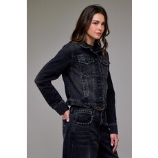 Hidden Hidden Fitted Trucker Jacket