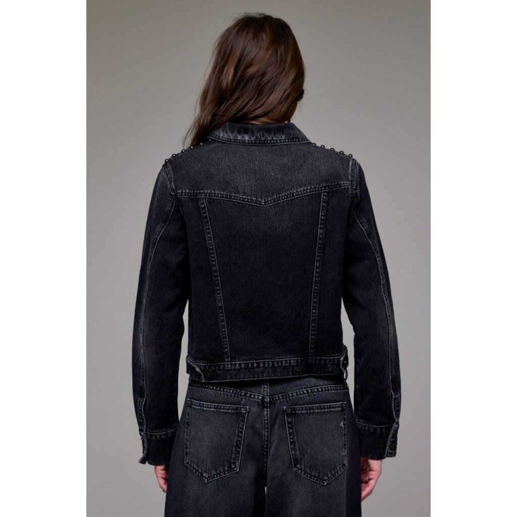 Hidden Hidden Fitted Trucker Jacket