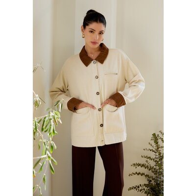 Sunday Edition Button Down Barn Jacket