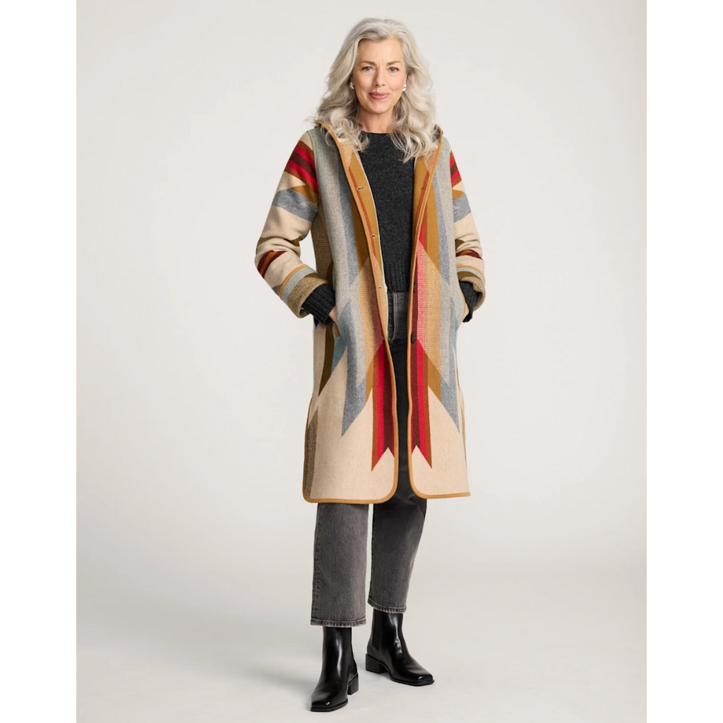 Pendleton Pendleton Hooded Jacquard Coat
