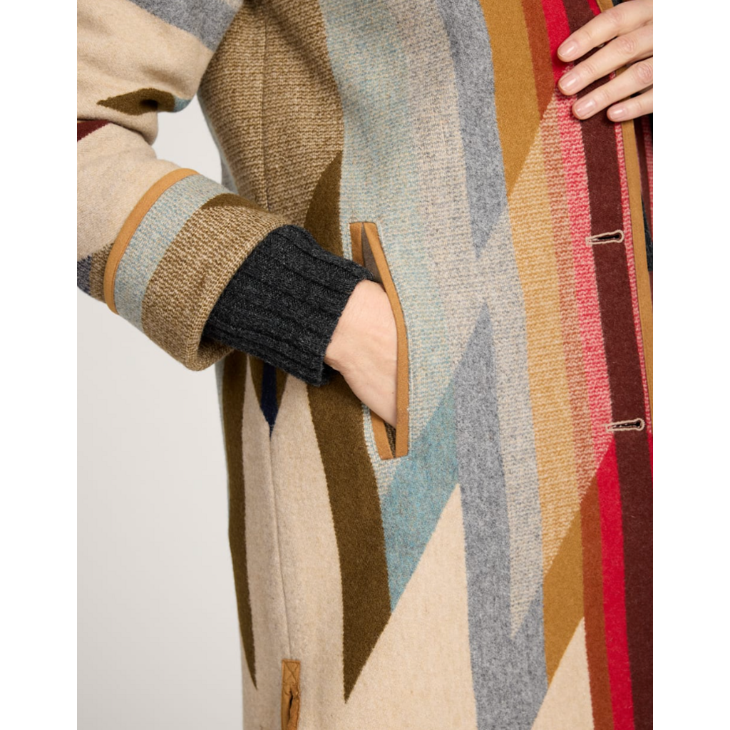 Pendleton Pendleton Hooded Jacquard Coat