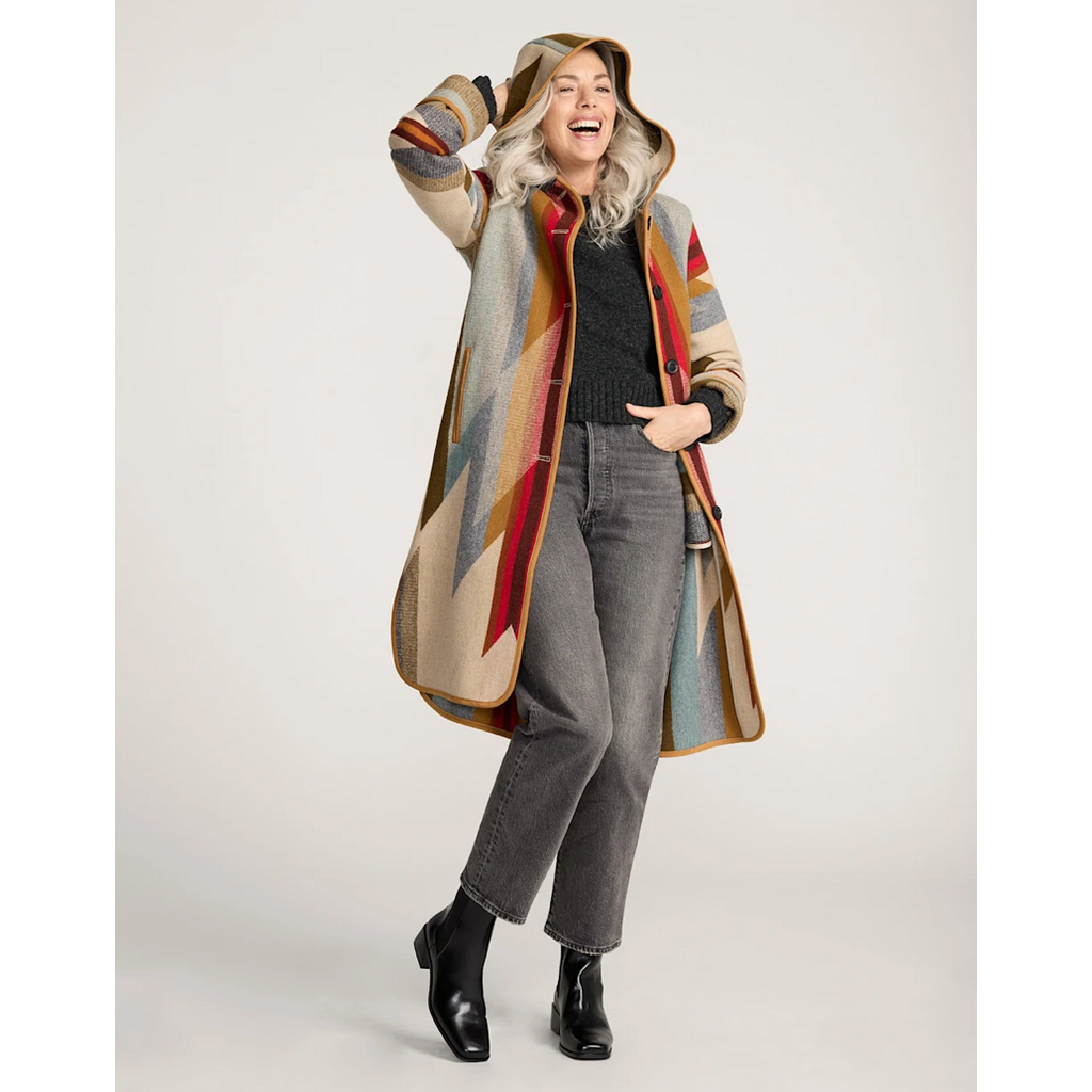 Pendleton Pendleton Hooded Jacquard Coat
