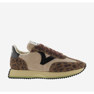 Victoria Cosmos Animal Print Sneaker