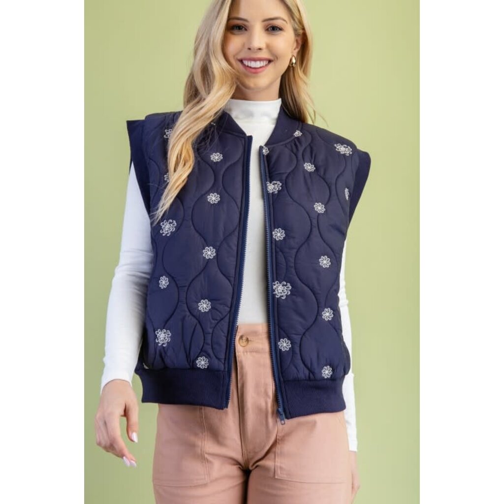 Gigio Gigio Quilted Puffer Vest