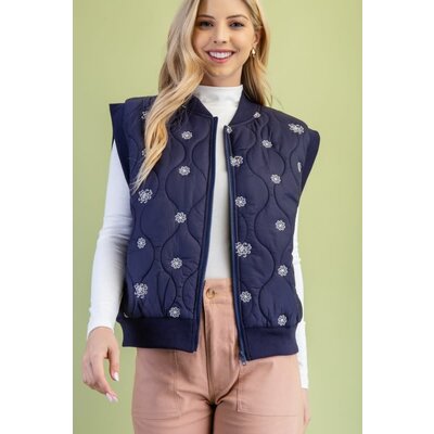 Gigio Quilted Puffer Vest
