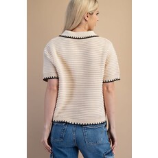 Gigio Gigio Textured Knit Cardigan
