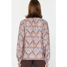 Gigio Gigio Printed Long Sleeve Top