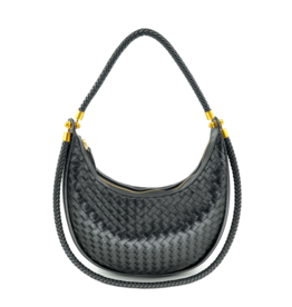 BC Bags Woven Shoulder Bag