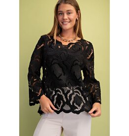 Gigio Floral Lace Top