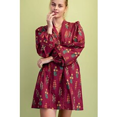 Gigio Gigio Floral Print Mini Dress