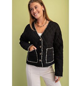 Gigio Quilted Button Up Jacket