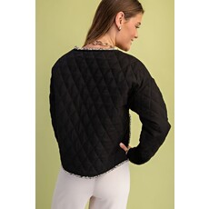 Gigio Gigio Quilted Button Up Jacket