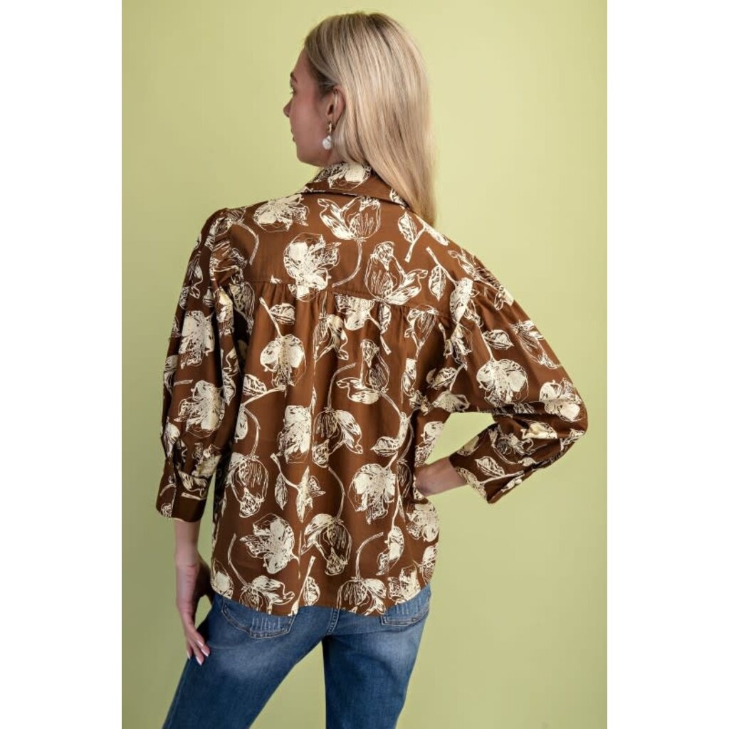 Gigio Gigio Floral Print Blouse