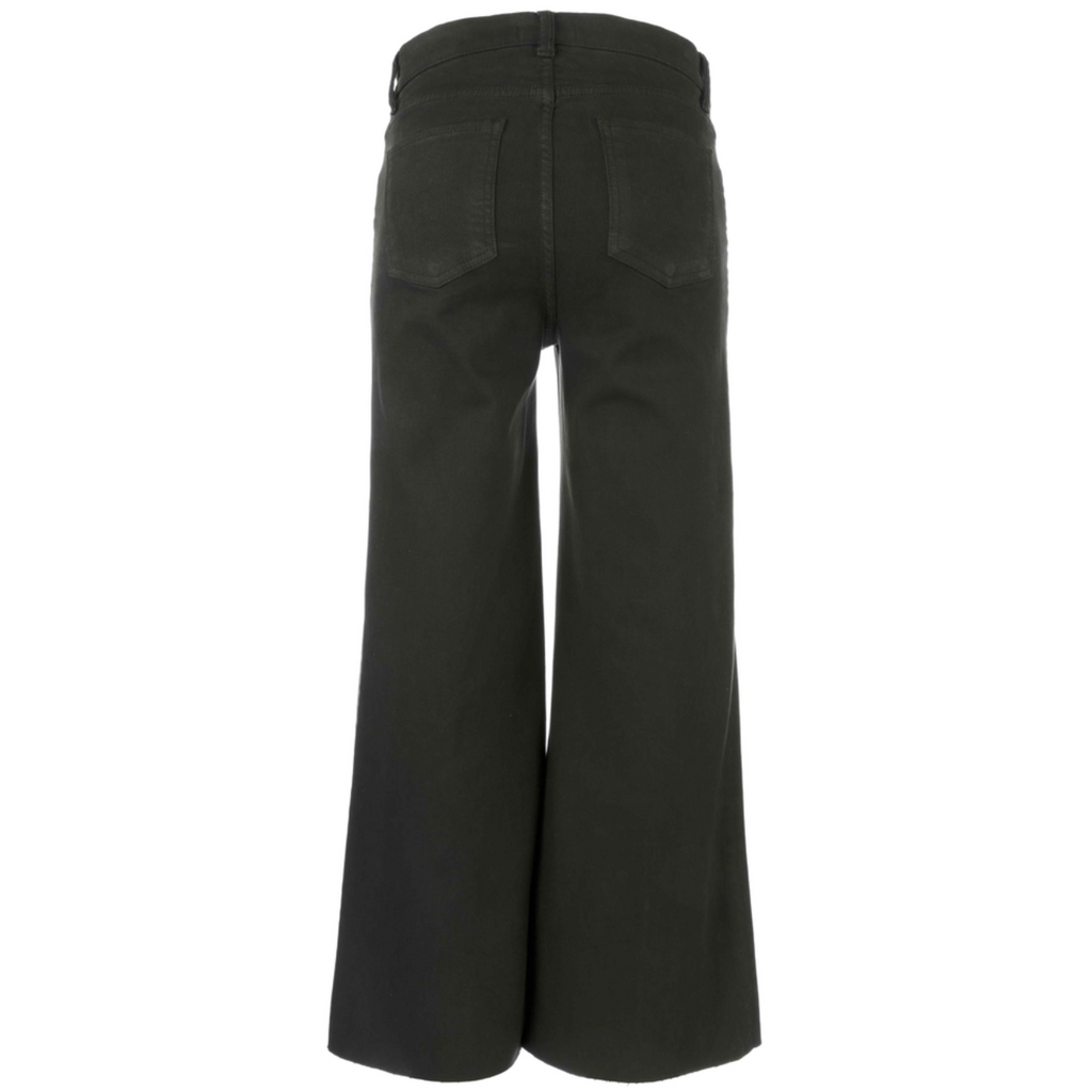 KUT Kut Meg Hight Rise Wide Leg Raw Hem Jean