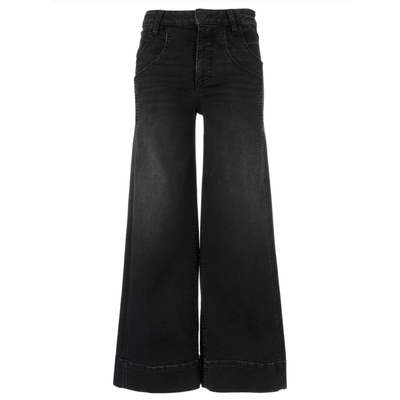 KUT Meg High Rise Wide Leg Double Front Pocket Jean