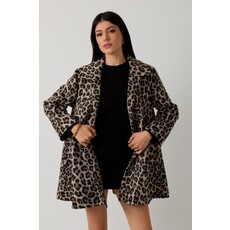 Sunday Edition Sunday Edition Animal Print Boucle Jacket