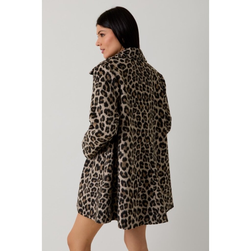 Sunday Edition Sunday Edition Animal Print Boucle Jacket