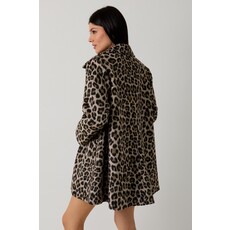 Sunday Edition Sunday Edition Animal Print Boucle Jacket