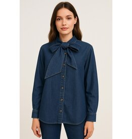 Fate Bow Tie Detail Shirt