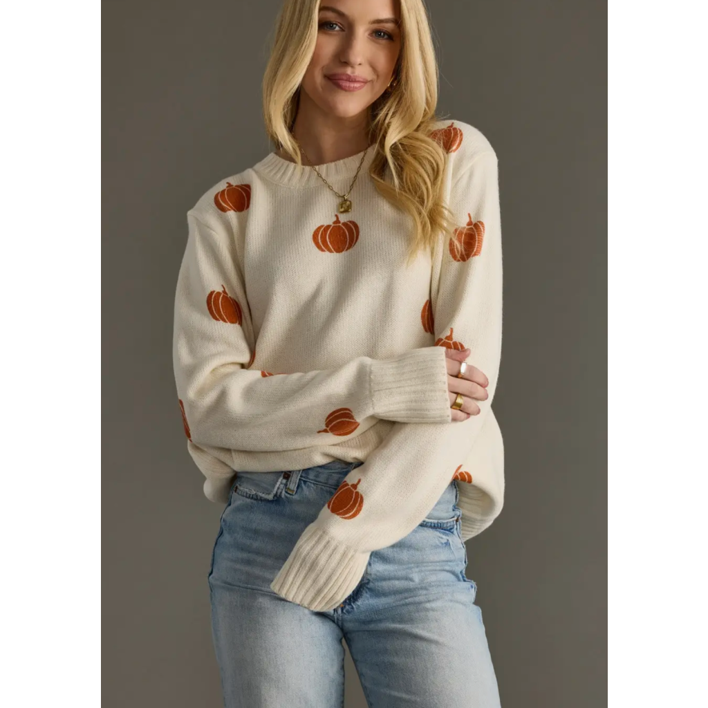 Panache Apparel Panache Apparel Pumpkin Sweater