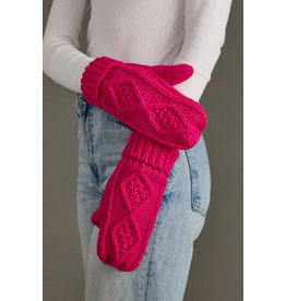 Panache Apparel Cable Knit Mittens