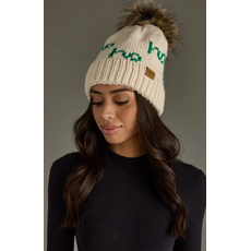 Panache Apparel Panache Apparel Ho Ho Ho Pom Hat