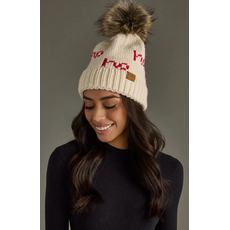 Panache Apparel Panache Apparel Ho Ho Ho Pom Hat