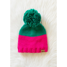 Panache Apparel Panache Apparel Color Block Pom Hat