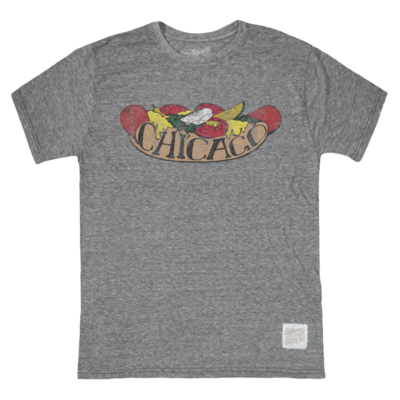 Retro Brand Chicago Hot Dog T Shirt