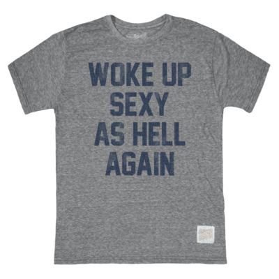 Retro Brand Woke Up T Shirt