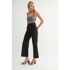 Just Black Denim Just Black Denim Cargo Pocket Wide Leg Pant