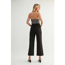 Just Black Denim Just Black Denim Cargo Pocket Wide Leg Pant