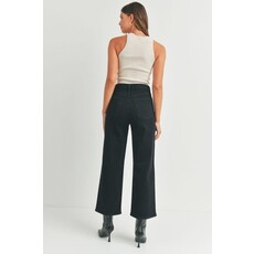 Just Black Denim Just Black Denim Cargo Pocket Wide Leg Pant