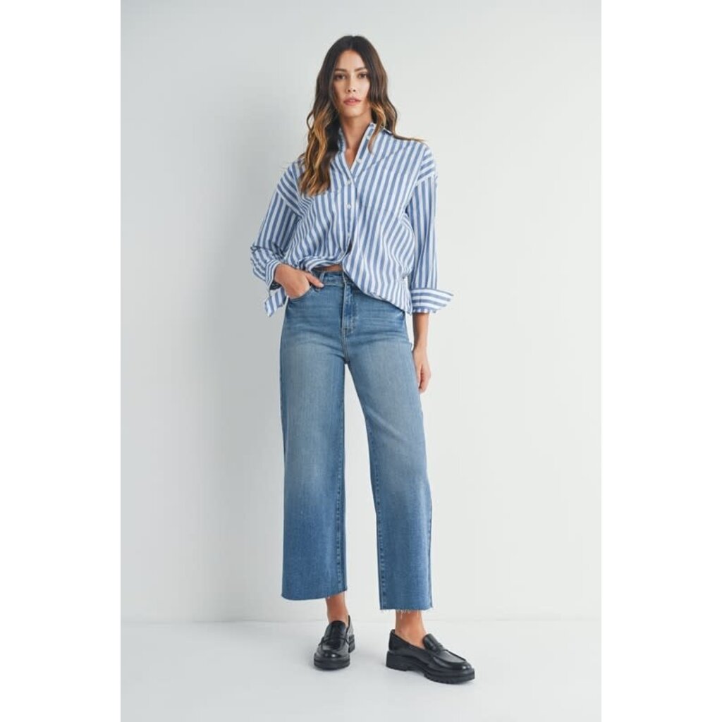 Just Black Denim Just Black Denim Scissor Cut Wide Leg Pant