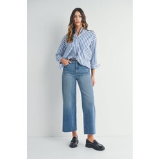 Just Black Denim Just Black Denim Scissor Cut Wide Leg Pant