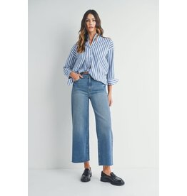 Just Black Denim Scissor Cut Wide Leg Pant