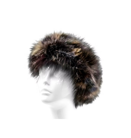 Mitchie's Matchings Knit Fox Fur Headband