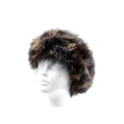 Mitchie's Matchings Knit Fox Fur Headband