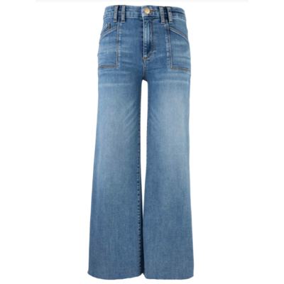 KUT Meg High Rise Wide Leg Jean