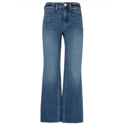 KUT Kelsey High Rise Ankle Flare Jean