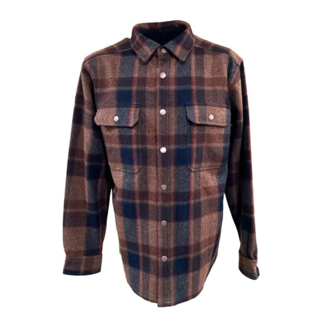 Woolly Dry Goods Woolly Dry Goods Wool Plaid ShirtJac