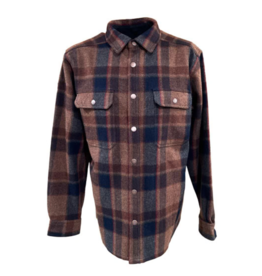 Woolly Dry Goods Wool Plaid ShirtJac